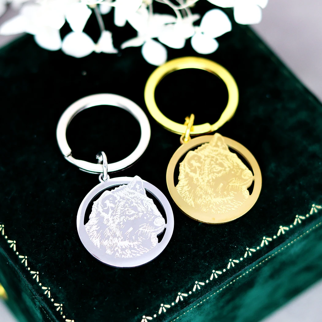 Брелок для ключей из нержавеющей стали