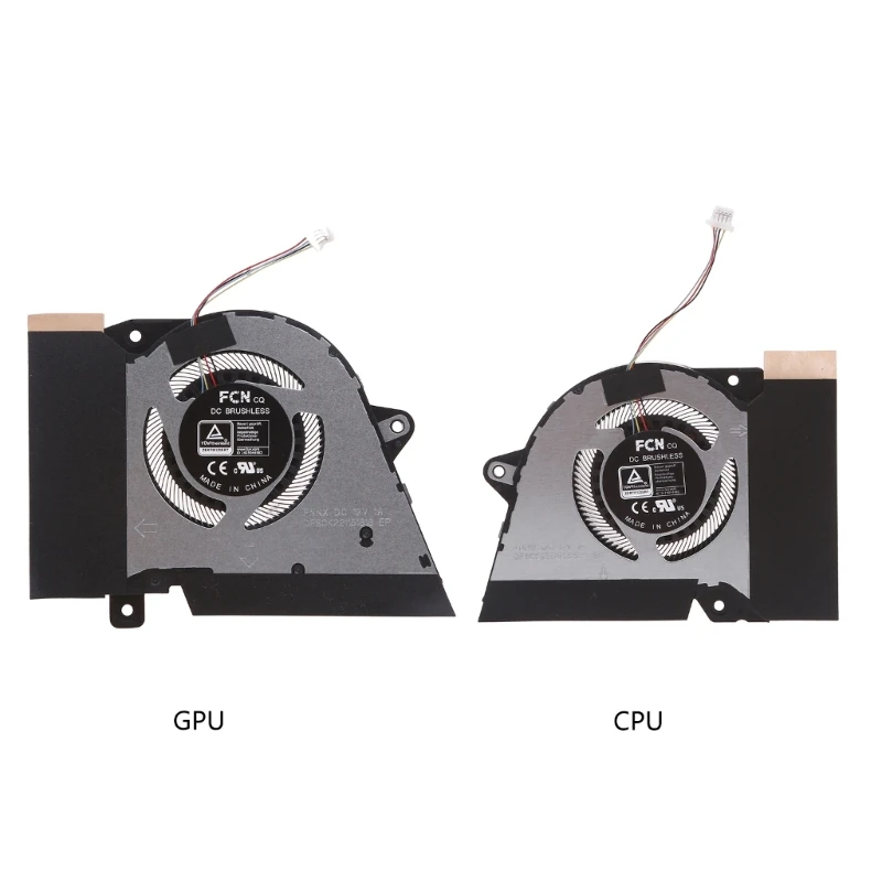 

12V CPU GPU VGA Cooling Fan For ASUS-ROG Zephyrus G14 GA401 GA401Q GA401QM GA401QC 13NR05S0AP0101 13NR03F0AP0301