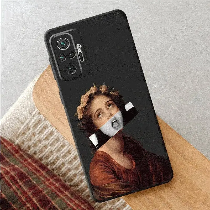 Чехол для телефона Great Art Aesthetic David Mona Lisa Xiaomi Redmi Note 7 8 T S 10 11 12 Pro 13 Plus