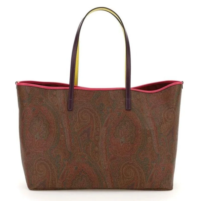 

Etro Arnica Shoulder Bag Women's Paisley Jacquard Handbag Large Capacity Shoulder Hand Shopping Bag