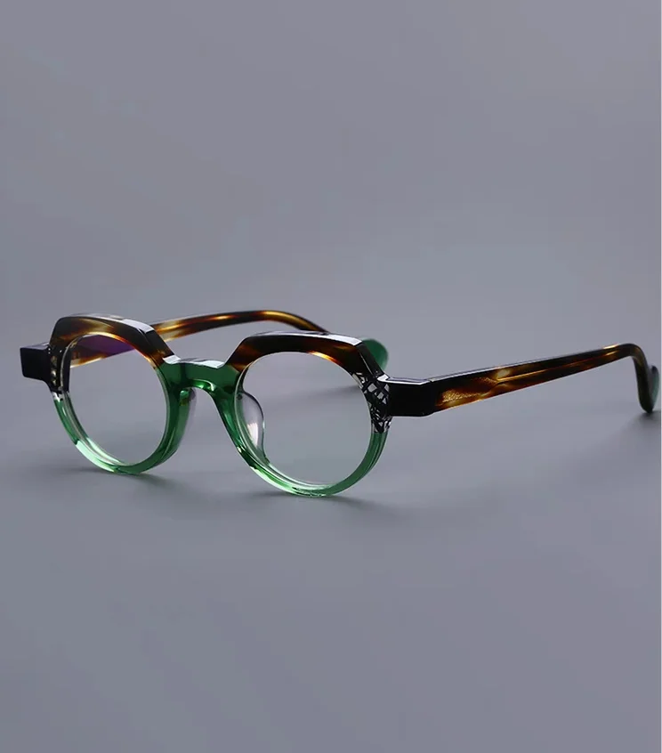 

Высококачественные ацетатные очки ручной работы, оправа для очков, ретро мужские Оптические очки, японский дизайн, рецептурные винтажные очки для женщин