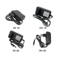 ac 110 240v dc 9v 14v 1a 2a power adapter supply eu plug micro usb charger converter adaptor for led strips light cctv lamp
