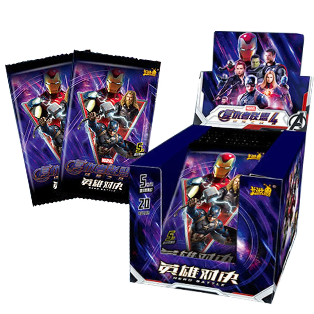 Marvel Мстители Аниме фигурки Бронзирующая плотная вспышка карты танос Тор