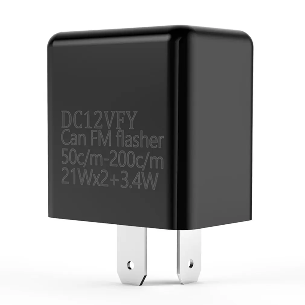 

Turn Signal Relay Motorcycle Flasher Adjustable Speed Led Turn Signal Electric Vehicle Relay Motorcycle Accessories