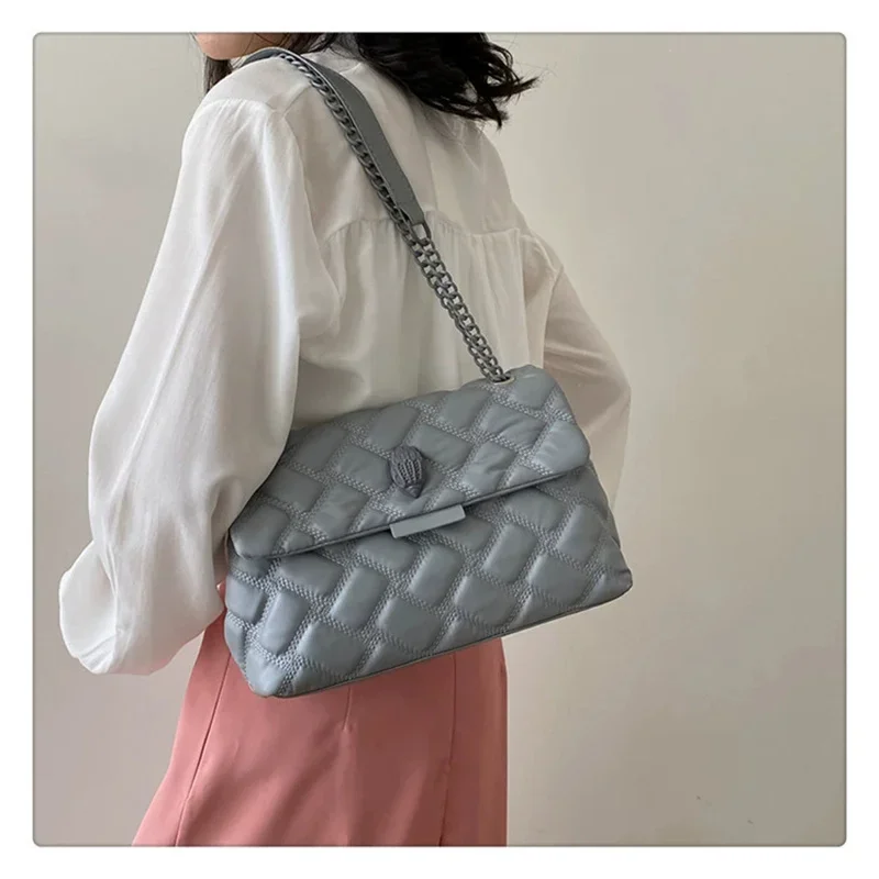 Дамские мягкие квадратные сумочки на плечо