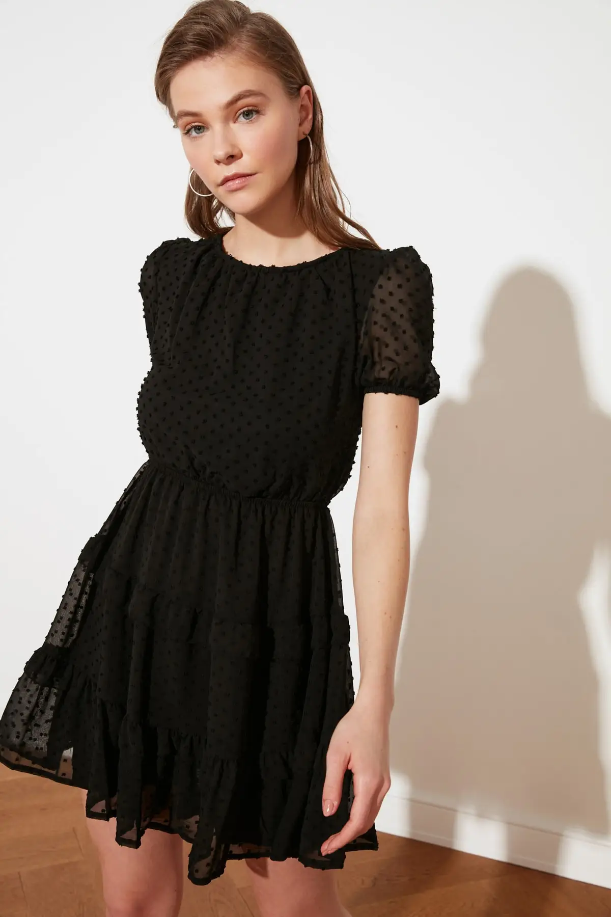 

Trendyol Fabric Textured Dress TWOSS21EL1206