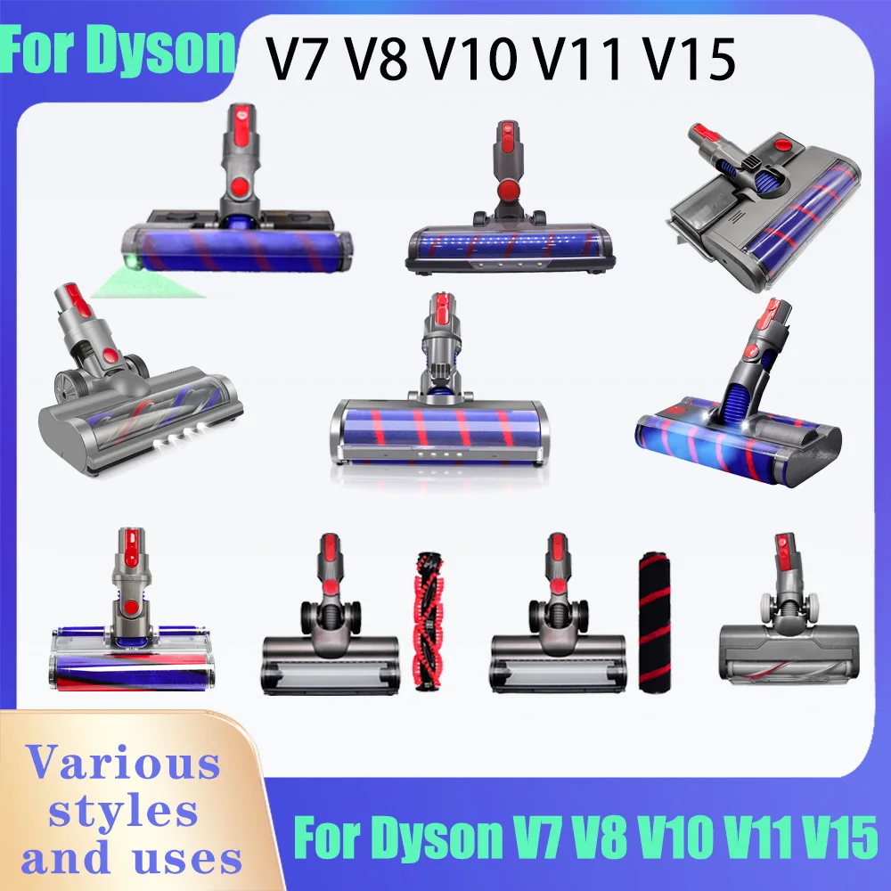 

For Dyson V8 V7 V10 V11 V15 Brush Head Tool Dyson V10 V11 V15 Accessories Cleaning Floor Brush Roller Brush Head Replacement