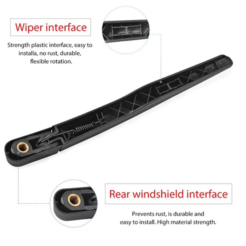 BB5Z17526C Rear Window Windshield Wiper Arm &amp Blade Replacement Kit For Ford Escape 2013-2016 Explorer 2011-2016