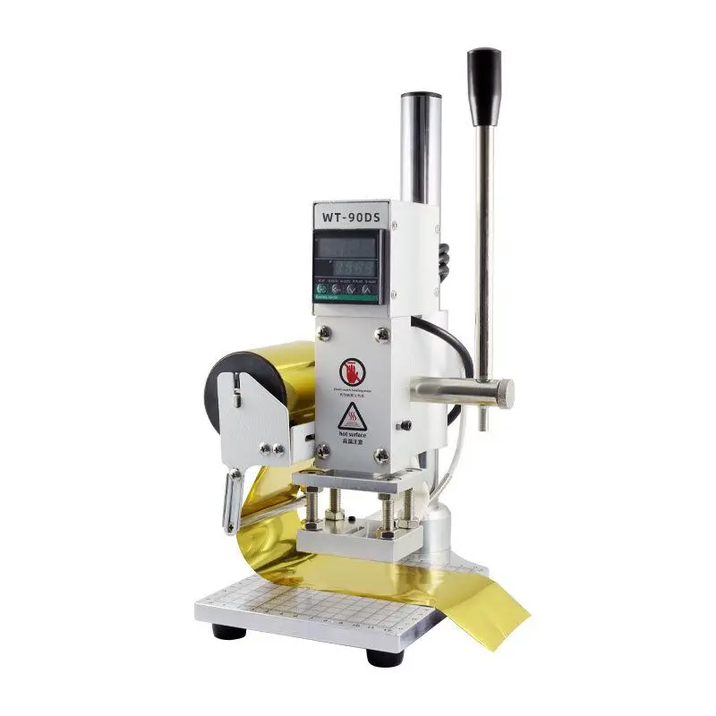 

New Style WT-90DS Digital Hot Stamping Foil Machine for Leather Paper Wood