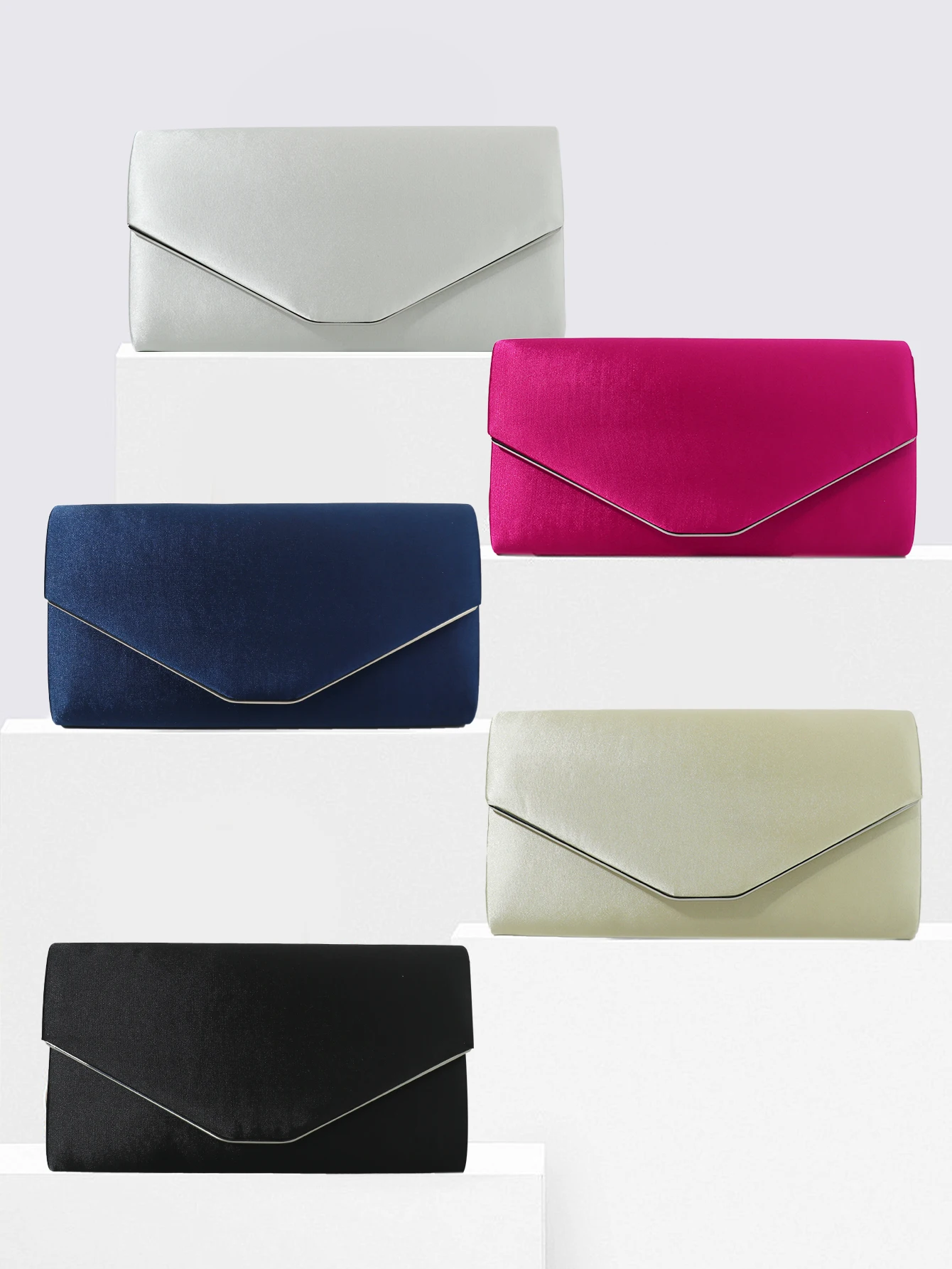 Женская вечерняя сумка Брендовая женская блестящая для банкета через плечо