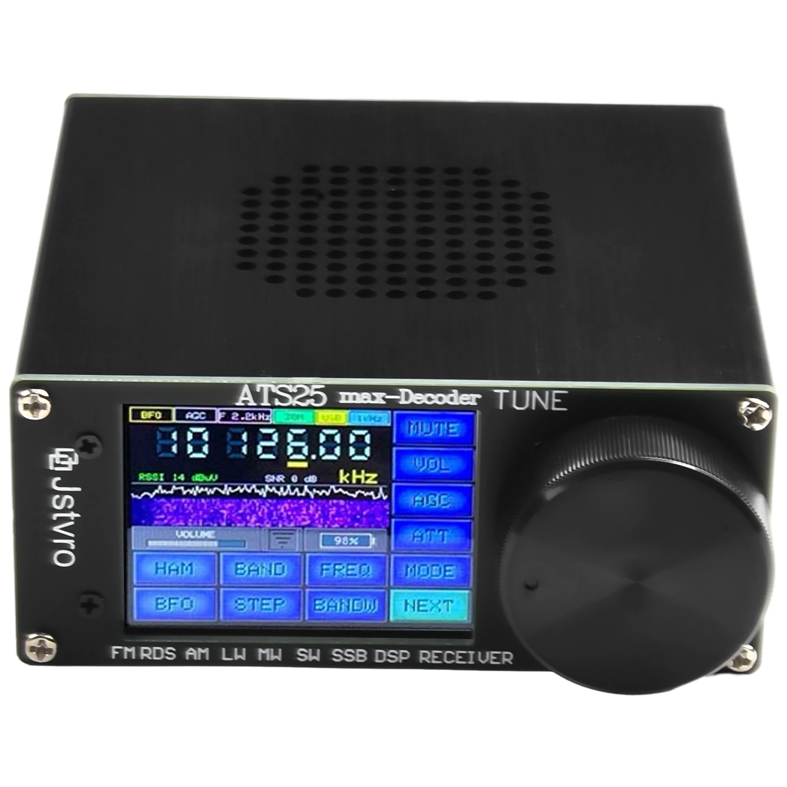 

1xRadio Receiver Kit Radio Receiver Kit Long Wave MW Shortwave 120*115*48mm 153-500KHz 1730-30000KHz 520-1710kHz