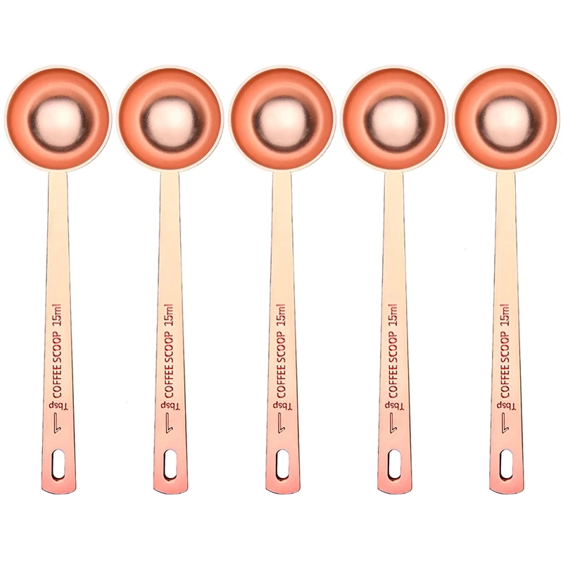 

5 шт., ложка для кофе, из нержавеющей стали