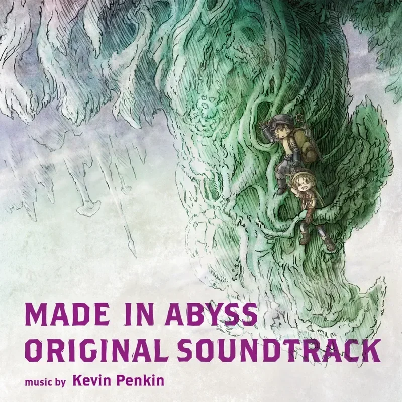 Фото Саундтрек на CD к телевизионному аниме «Made in Abyss», тематическая песня, фоновая музыка, полный музыкальный альбом. №1