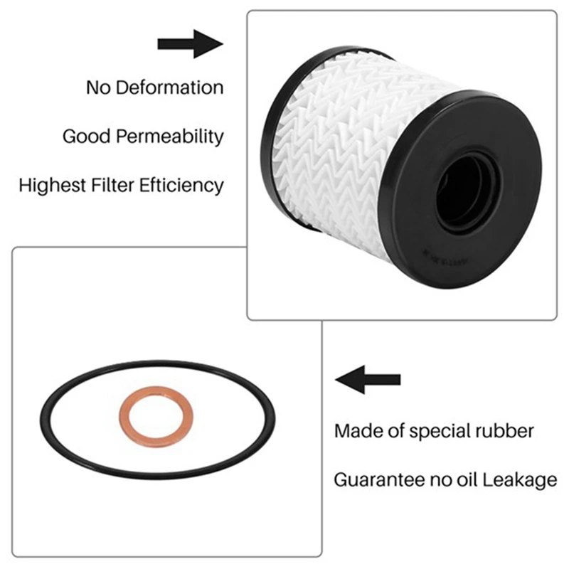 Масляный фильтр двигателя с уплотнительным кольцом запасные части аксессуары