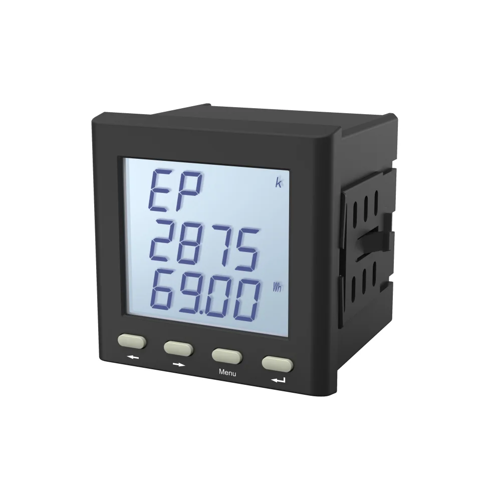 

Digital Panel Meter 3p4w Rs485 Kwh Meter Lcd Display Multi function Energy Meter