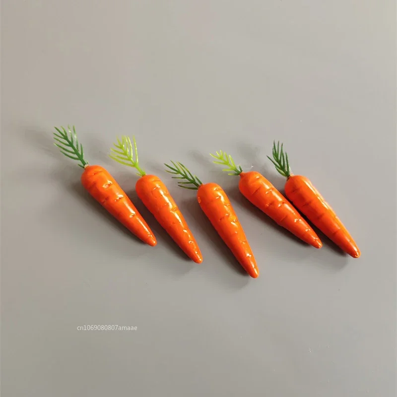 

Искусственные моркови, пластик, 5 шт