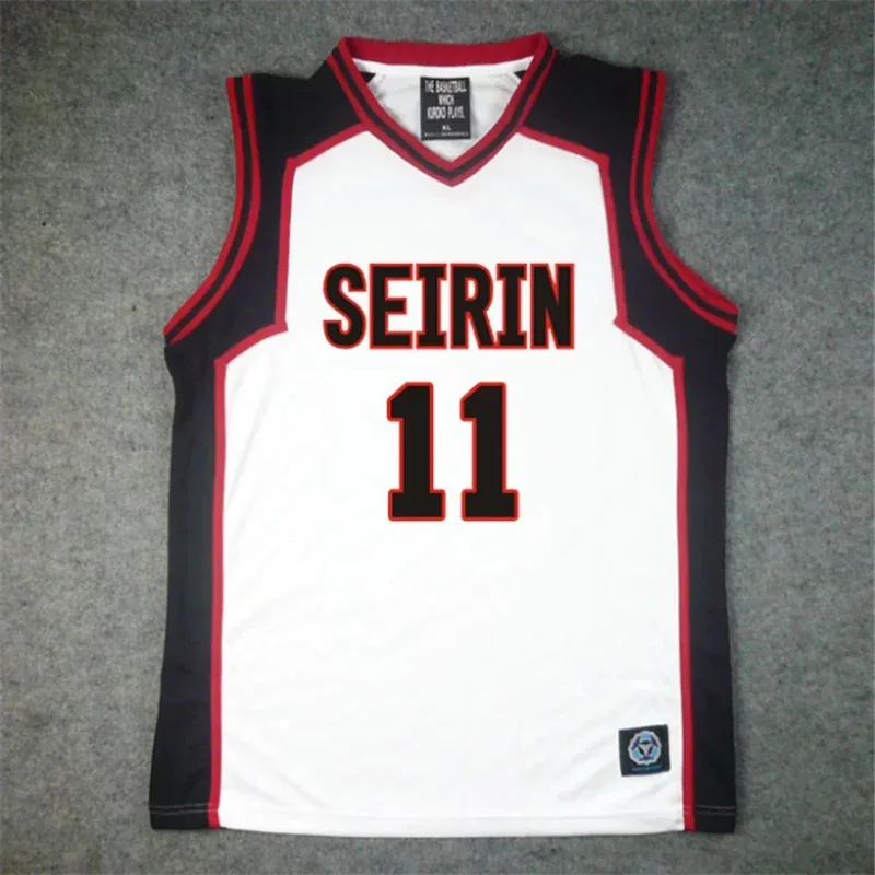 Фото Kuroko No Basket Basuke, униформа для косплея, баскетбольная майка SEIRIN, номер 10, 11, спортивная одежда Kagami Taiga, футболка, шорты, костюм NM28 №4