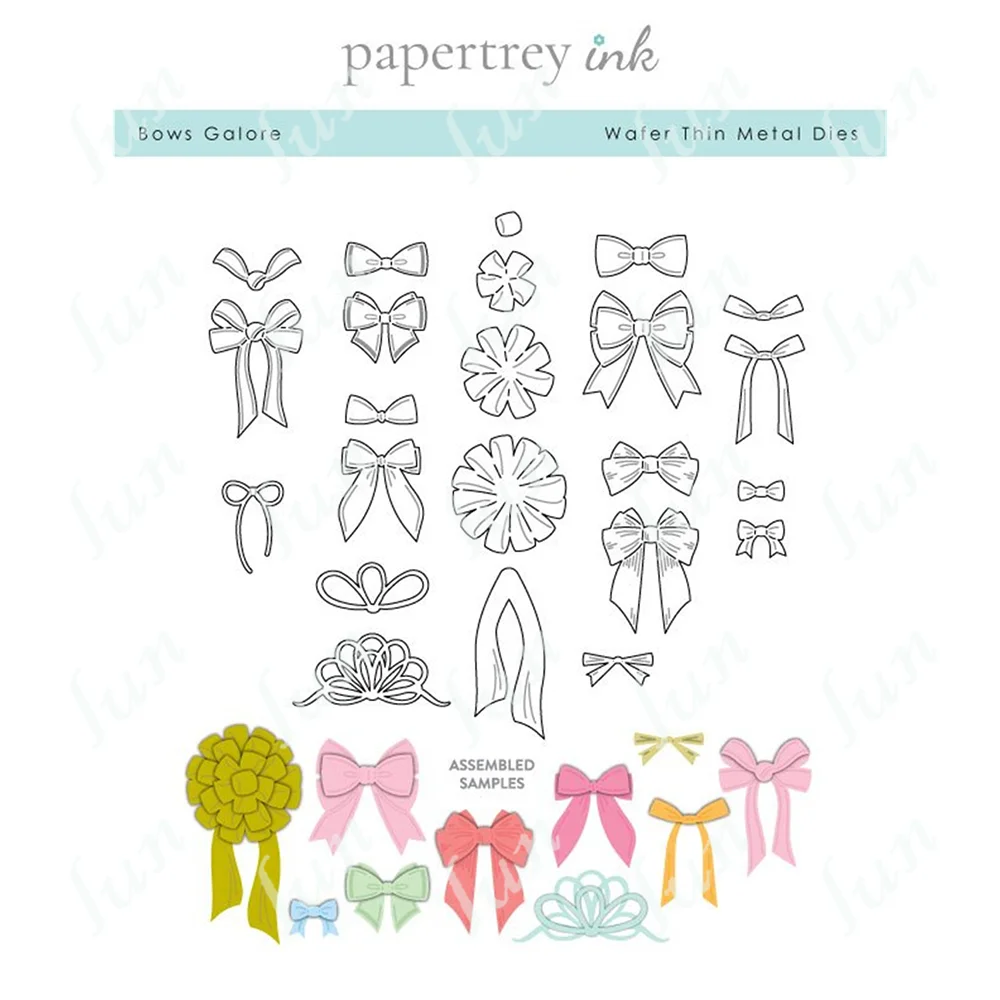 

2022 New Arrival Metal Cutting Dies Cut Die Bows Galore Mold Craft Decoration Embossing Template Diy Handmade Paper Card Making