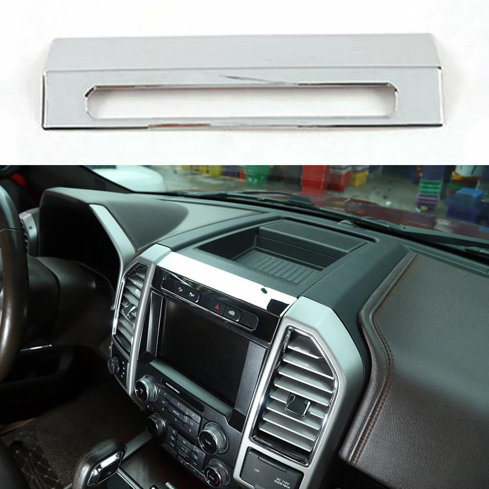 

Chrome ABS Emergency Light Switch Panel Trim Fit For Ford F150 2015-2020 Anti-corrosion Fading Protection Trouble-free Use