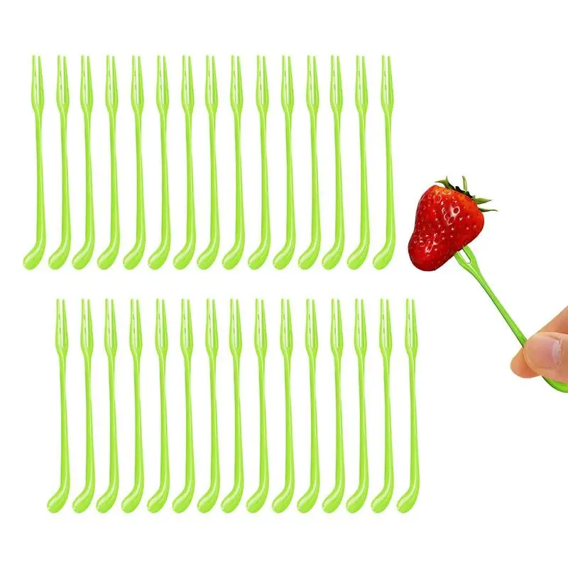 

Коктейльные вилки, удобная вилка для десертов с нескользящей ручкой в форме моркови, 2 зуба