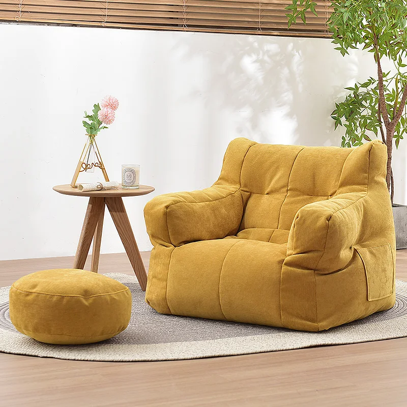 Симпатичный ленивый диван одинарный для отдыха Балконная спинка чтения