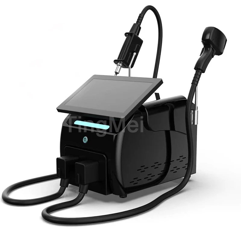 

Newest 808 diode Laser permanent Portable 2 in 1 picosecond laser tattoo removal and hair removal switched machine