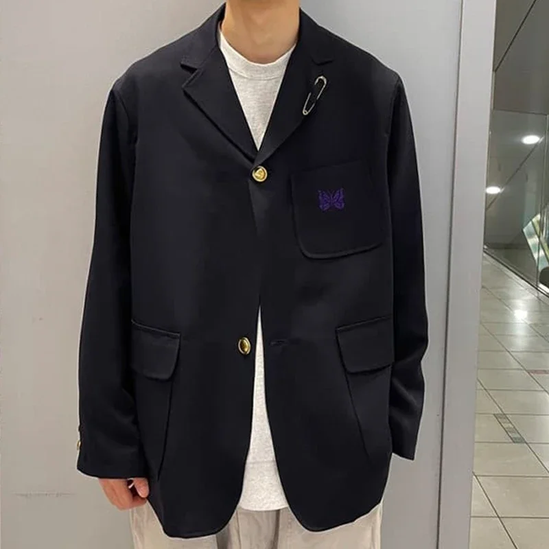 Хлопковая брошь в западном стиле для мужчин и женщин украшение виде бабочки на