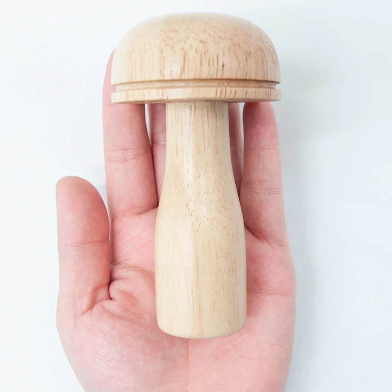 

1Pc Solid Wooden Darning Mushroom Patchwork Tool for Mending Clothes and Socks Weaving Crafts DIY Sewing Accessories