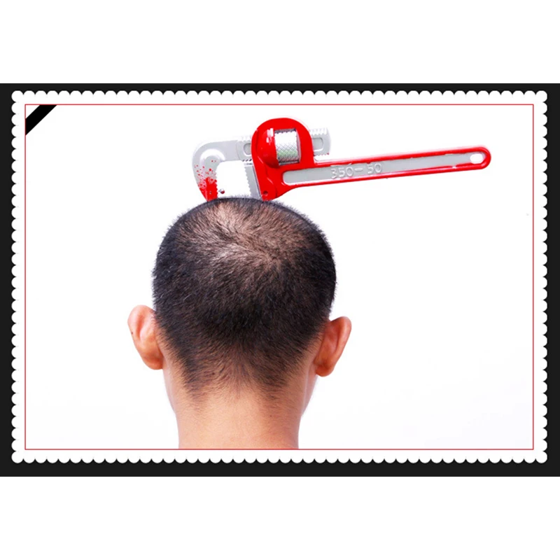 Искусственная пила страшная головная повязка на голову для Хэллоуина реквизит в