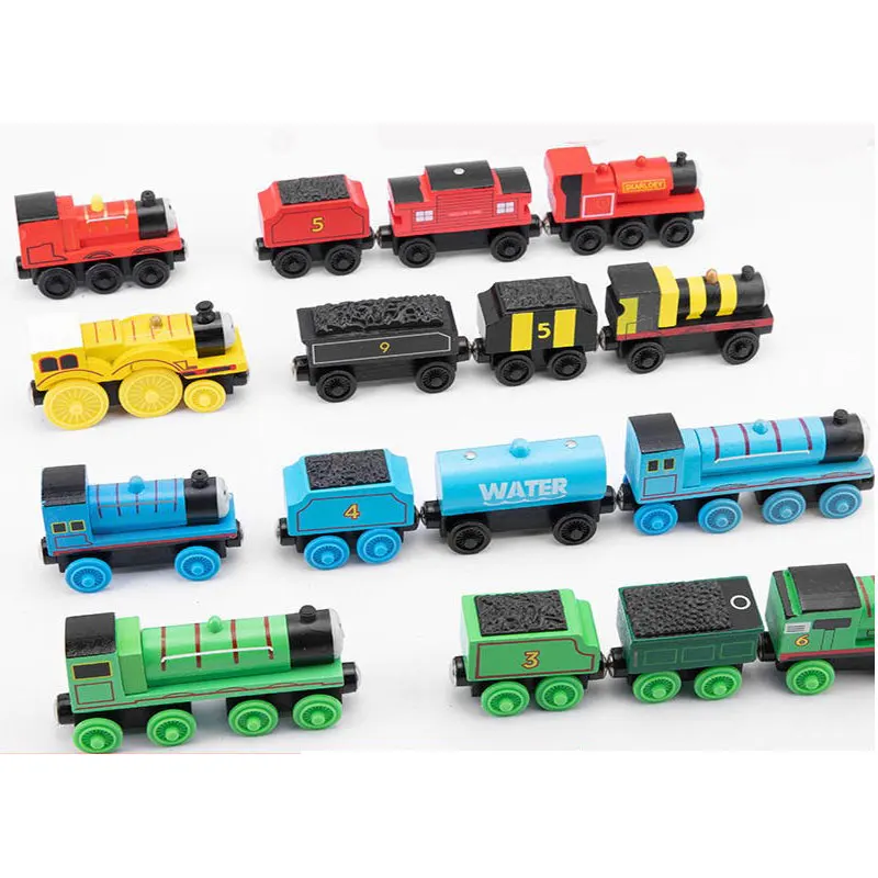 

Thomas and Friends Wooden Train Set Thomas Edward Percy Gorden Model Toy Magnetic Rail Train Toys for Boys