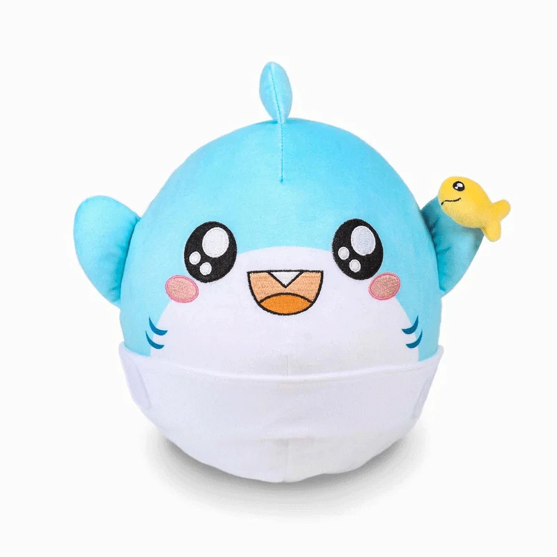 Новинка плюшевая игрушка LankyBox с молочным молоком акулой Пенни Фокси Рокки Ланки