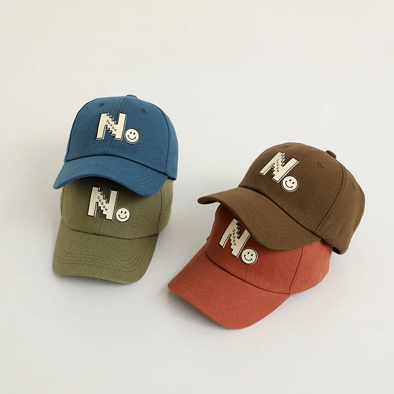 

Children Baseball Cap For Girls Boys Sun Protection Spring Autumn Toddler Baby Hip Hop Hat Letter Print Kids Adjustable Sun Hats