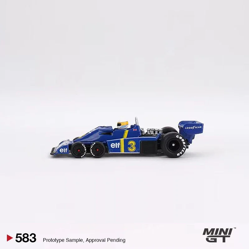 Модель автомобиля MINIGT 1:64 Tyrrell P34 # 3 Jody Scheckter 1976 шведский победитель GP &amp Патрик