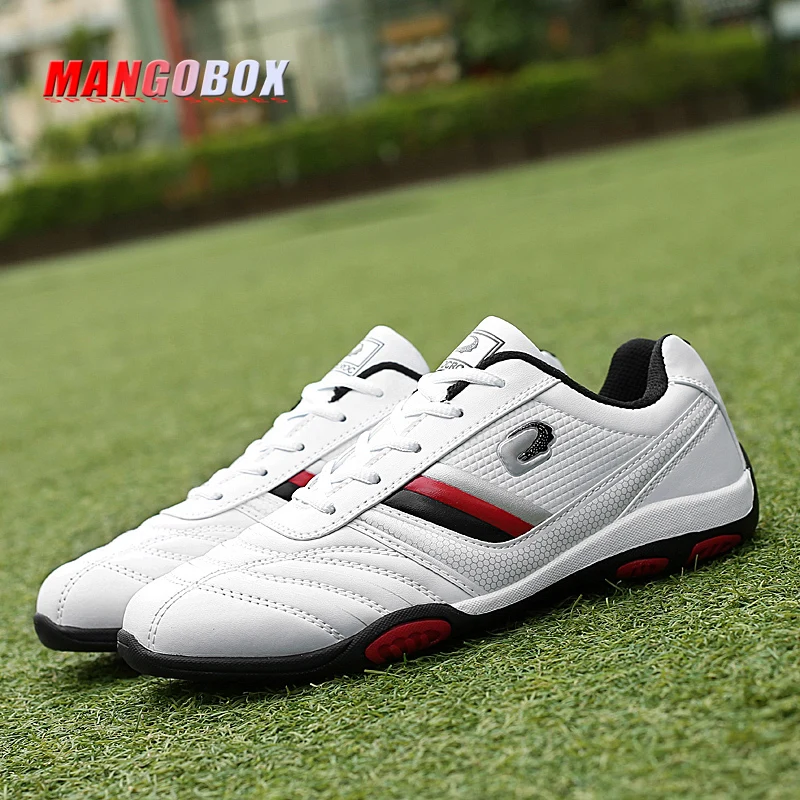 

Hot Sale Golf Training for Male Leather Sport Shoes Mens Wearable Golf Shoes Men Lacing Gym Sneakers Man Sports Shoe