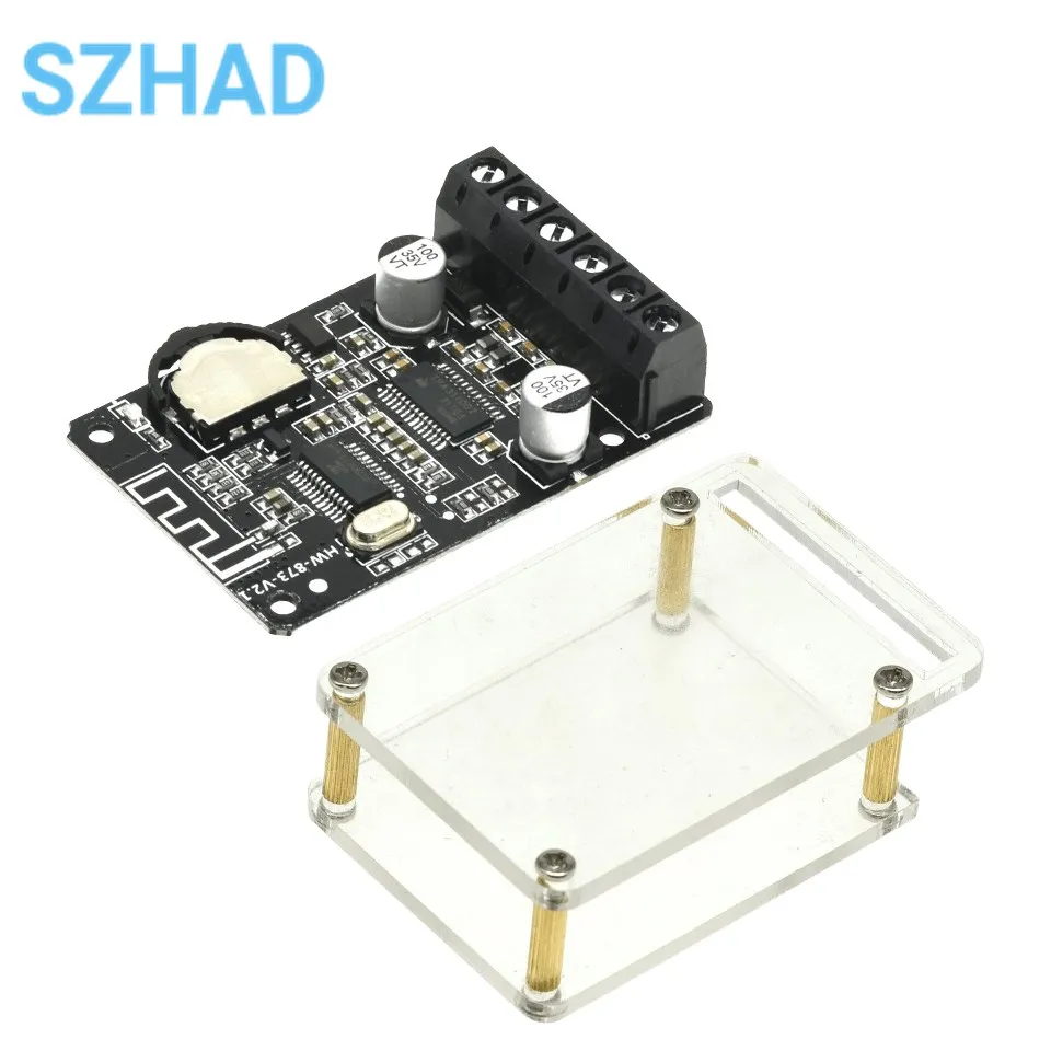Плата усилителя мощности, совместимая с Bluetooth, 10 Вт/15 Вт/20 Вт, 12 В/24 В