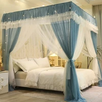 roman amorous feelings canopy anti mosquitoes netting mosquito nets for double bed lace household items hanging mesh bedroom