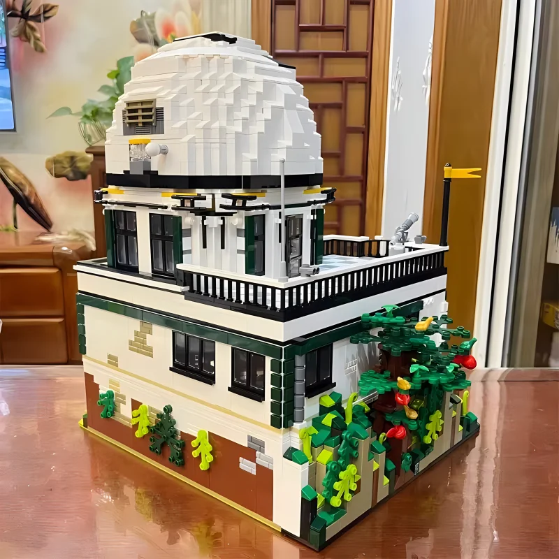 Новинка Panbo 7703 совместимый с 910027 обсерватория горного вида Модульные