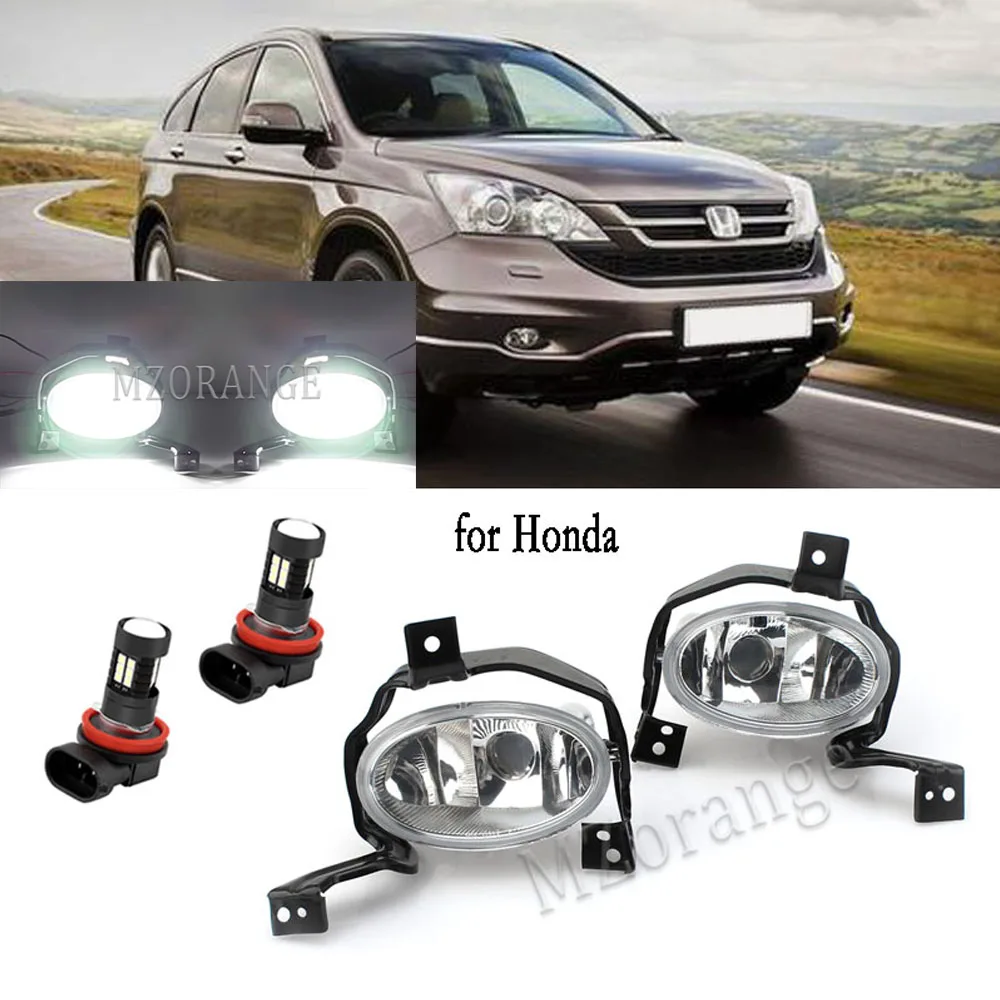 

Fog Light for HONDA CRV RE1 RE2 RE4 2010 2011 LED Fog Lights for CR-V Halogen Fog Lamps Foglights Headlight Glass Lens Assembly