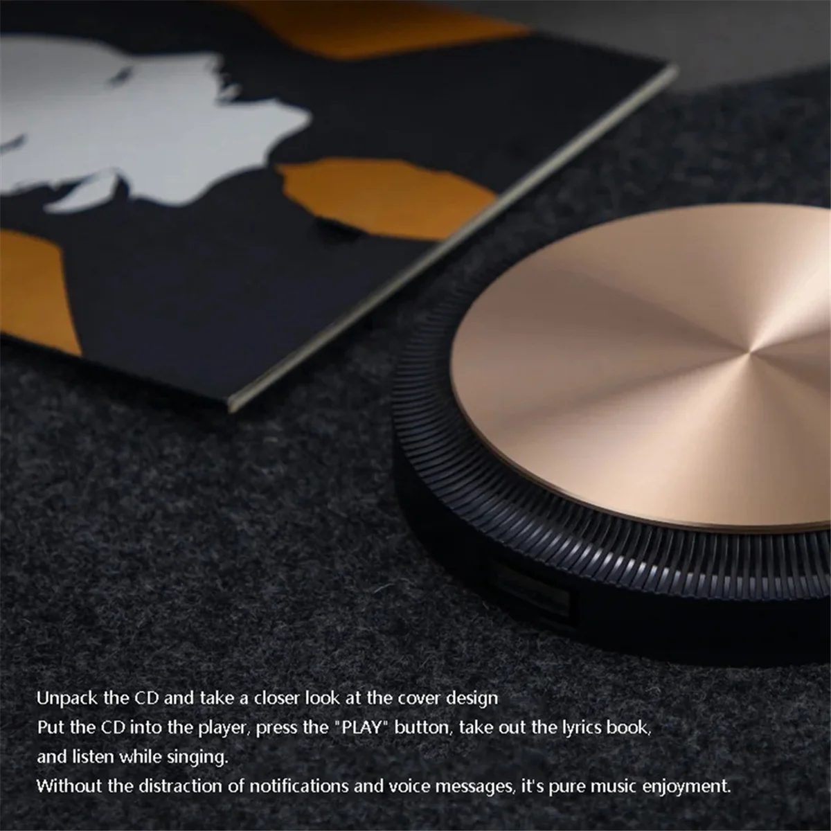 Портативный беспроводной Bluetooth-диск встроенный ASP черный