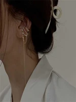pearl tassel ear clip