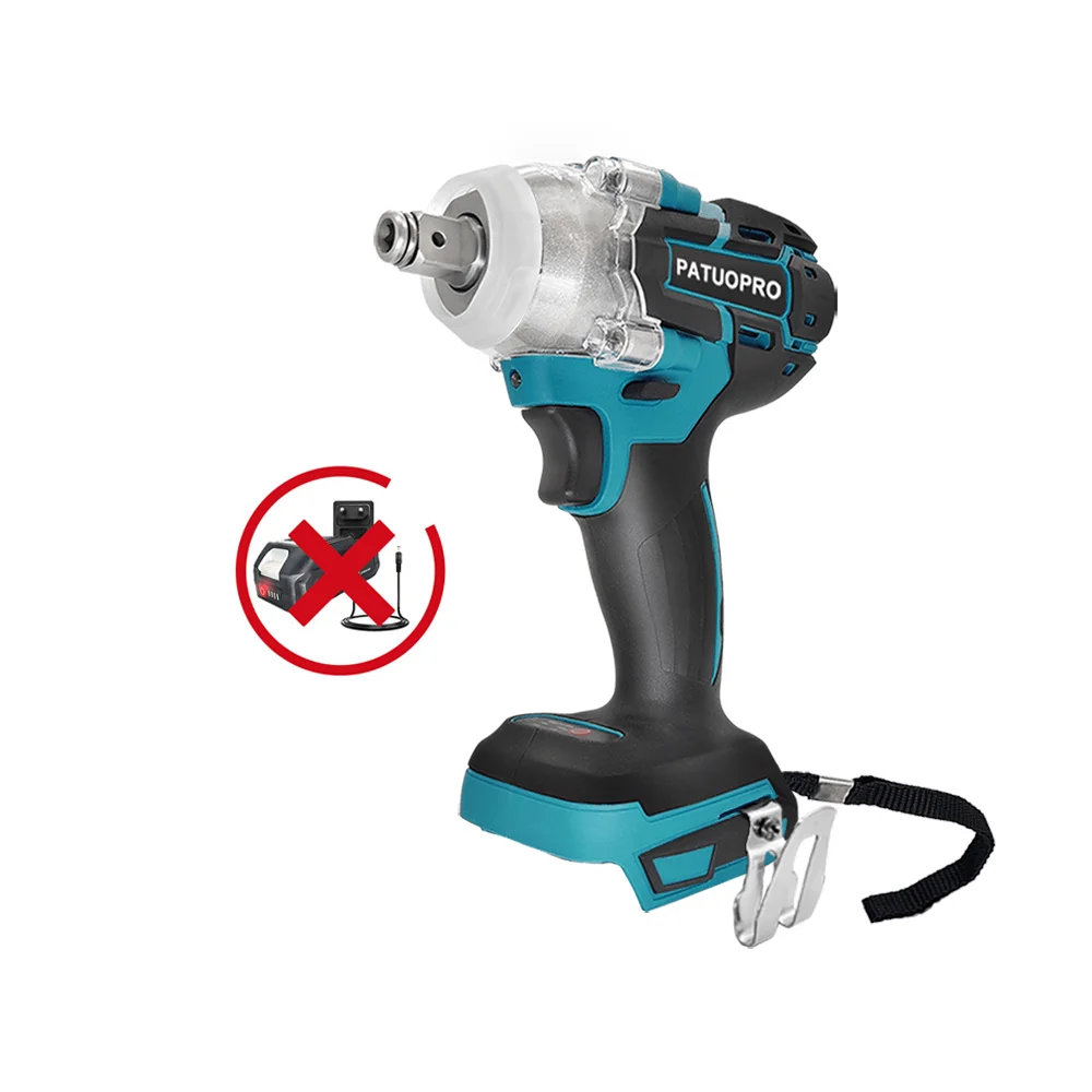 

PATUOPRO Ударный гайковерт 1/2 дюйма для аккумулятора Makita 18 В