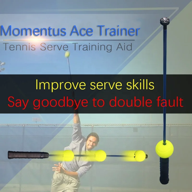 Tennis Trainer Professional Service Momentus Ace Tennis Serve Trainer Raqueta Tenis Training Equipment Tool for Racket Sports