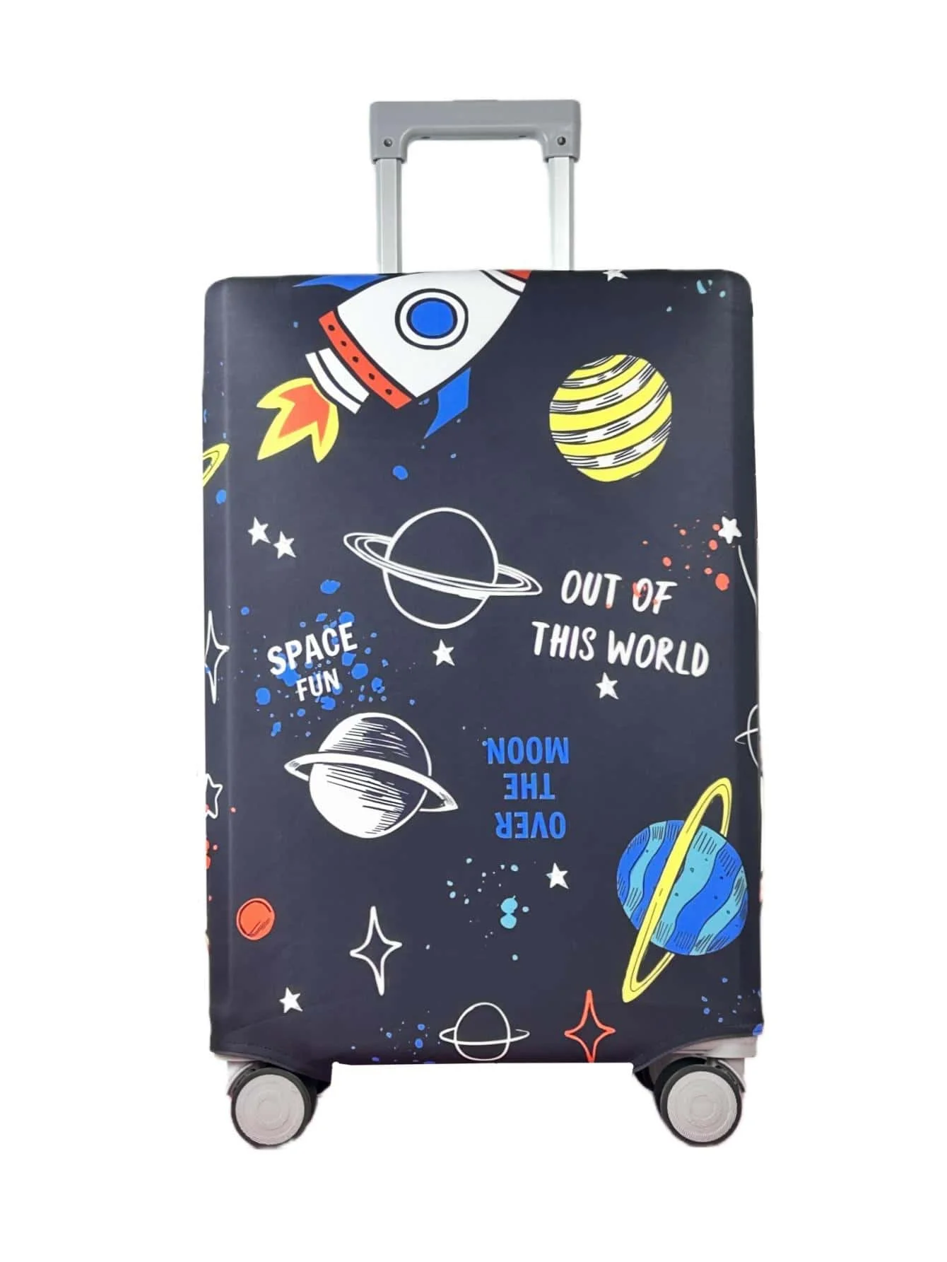 Эластичный полиэстеровый чехол для багажа защитный органайзера путешествий