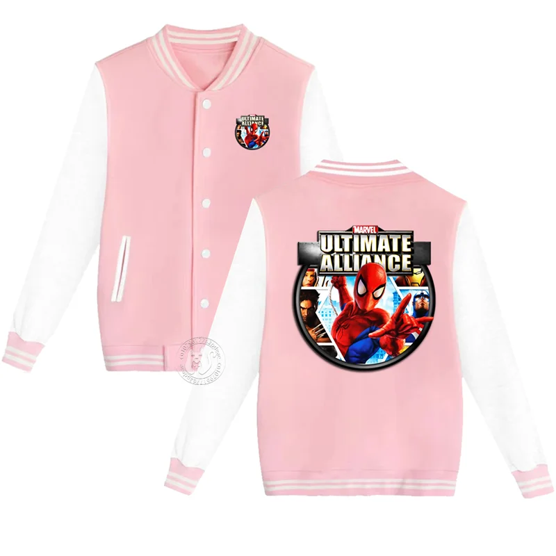 Детская утепленная куртка Miniso с принтом супергероев