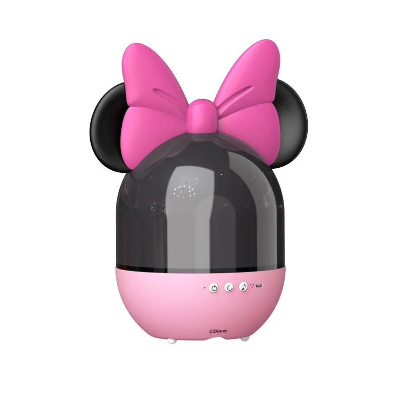 

Mickey and Minnie projection lamp USB charging children's bedroom music box cosmic star romantic remote control star lamp