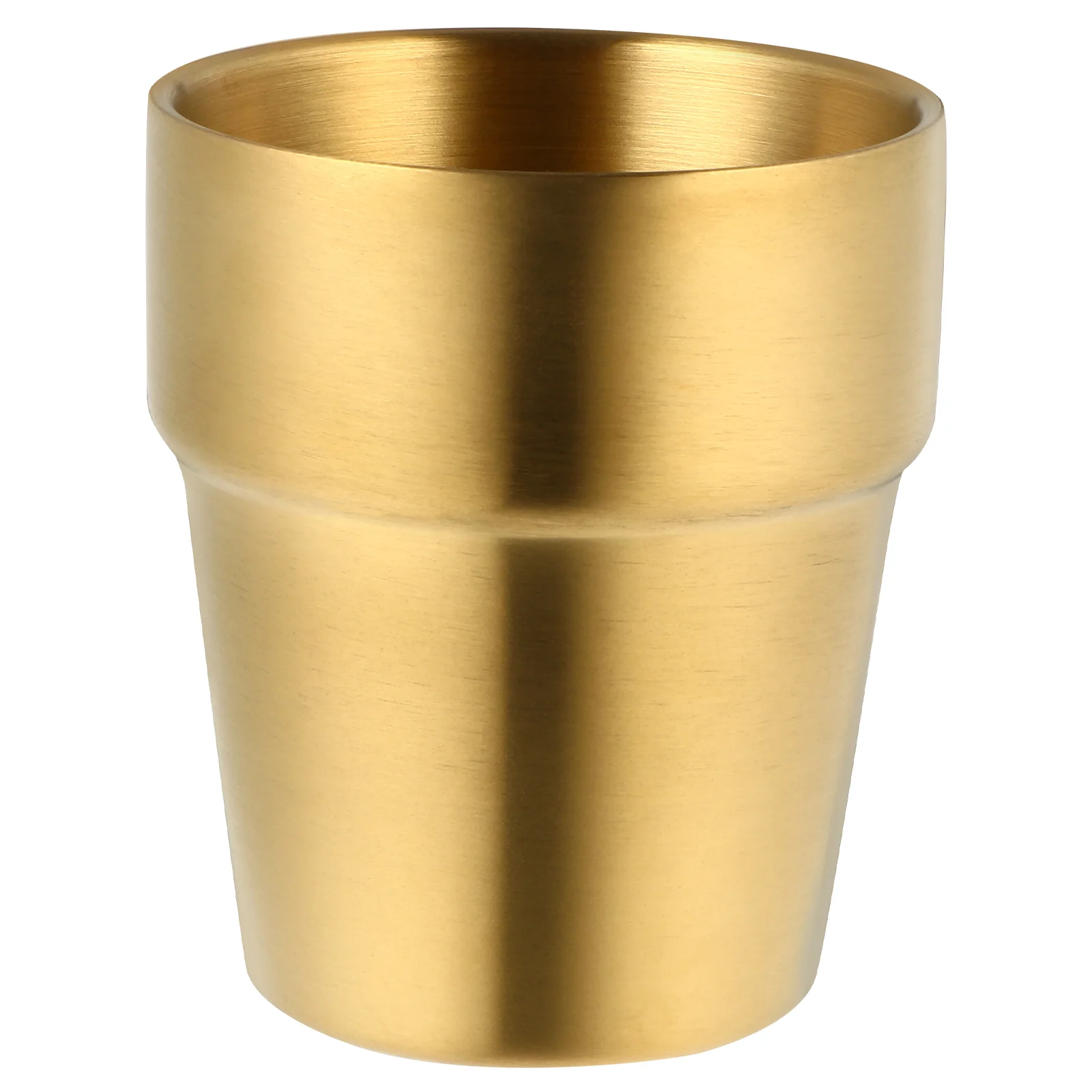 

Cup Mug Metal Steel Stainless Drinking Beer Cups Glasses Tumbler Coffee Whisky Tea Water Whiskey Gold Tumblers Cocktail Double
