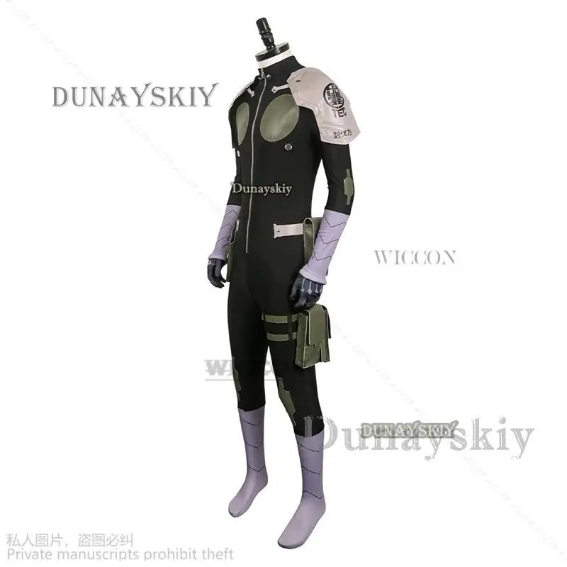 Костюм для косплея Kaiju No.8 из аниме Игра одежда униформа боевое платье комбинезон