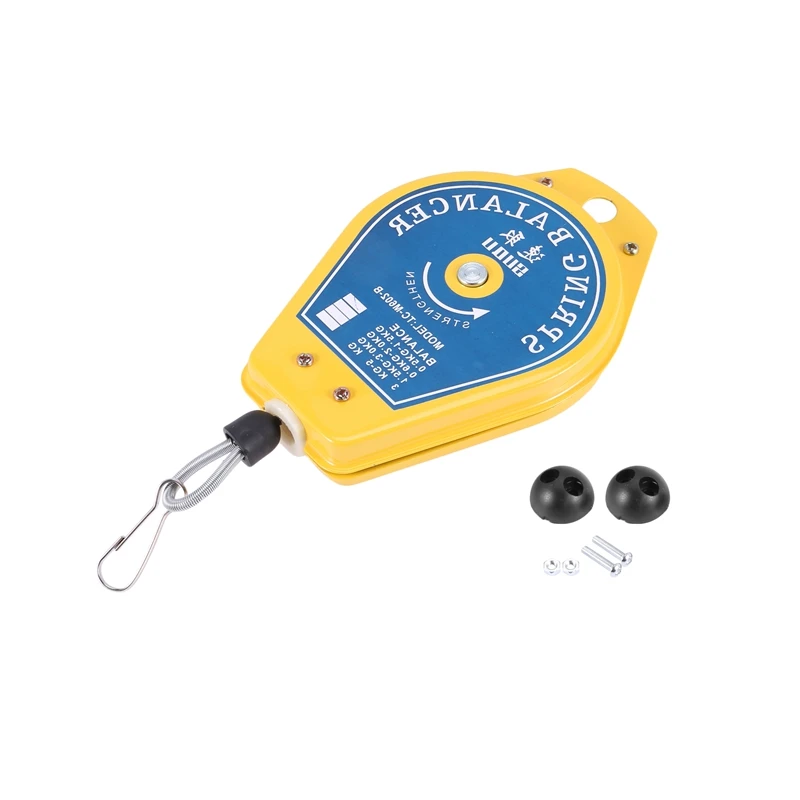 

New Yellow Ergonomic Retractable Tool Hanging Holder 0.5-1.5Kg Spring Balancer For Hydraulic Equipment