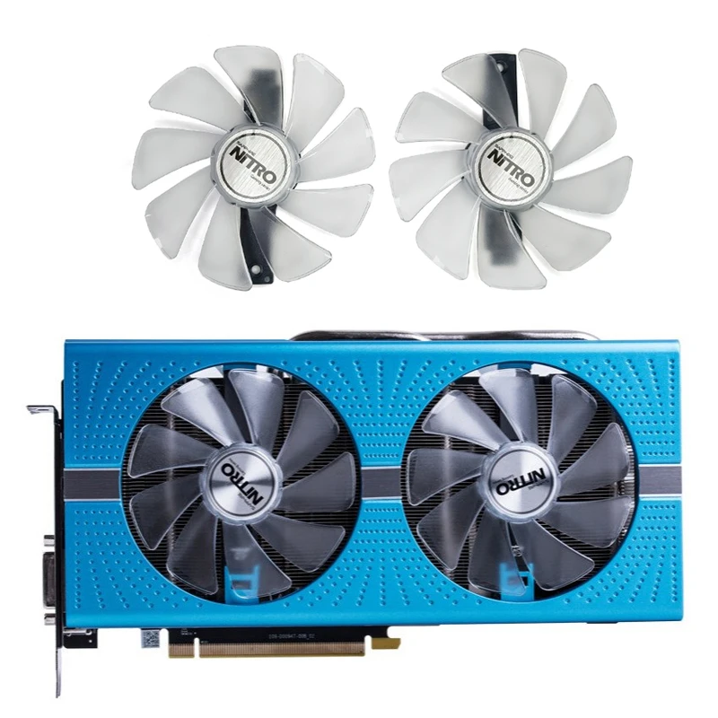 95 мм FD10015M12DCF1015H12D Sapphire Radeon RX 590 580 480 RX470 RX590 RX480 RX570 | Компьютеры и офис