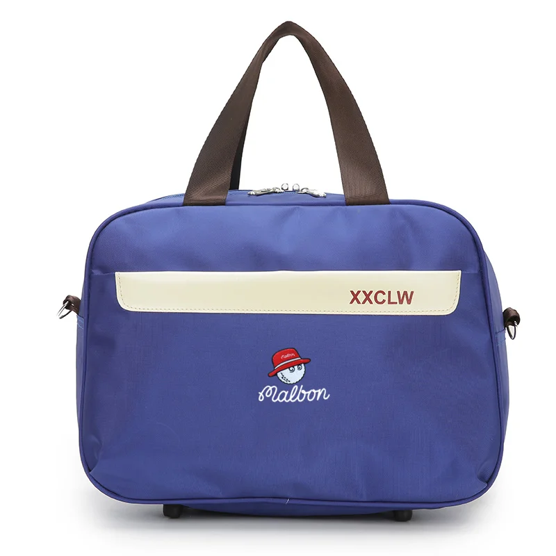 

Malbon Golf waterproof women's golf bag, travel bag, men's and women's sports bag, Boston horse bag, fashionable material, 2023
